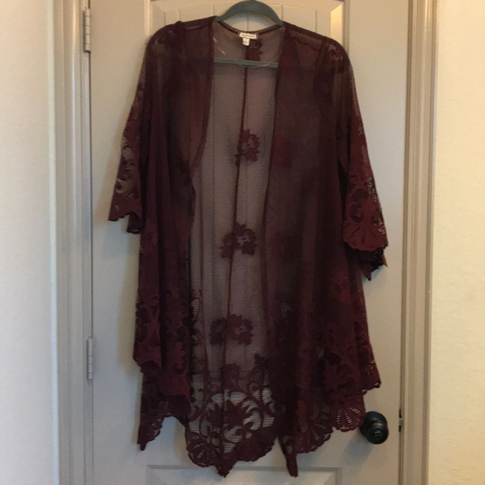 Lace cardigan